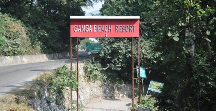 Ganga Beach Resort Rishikesh Exterior photo